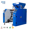 Auto plastic wrap rewinder 3 shaft coreless pe stretch film winding machine